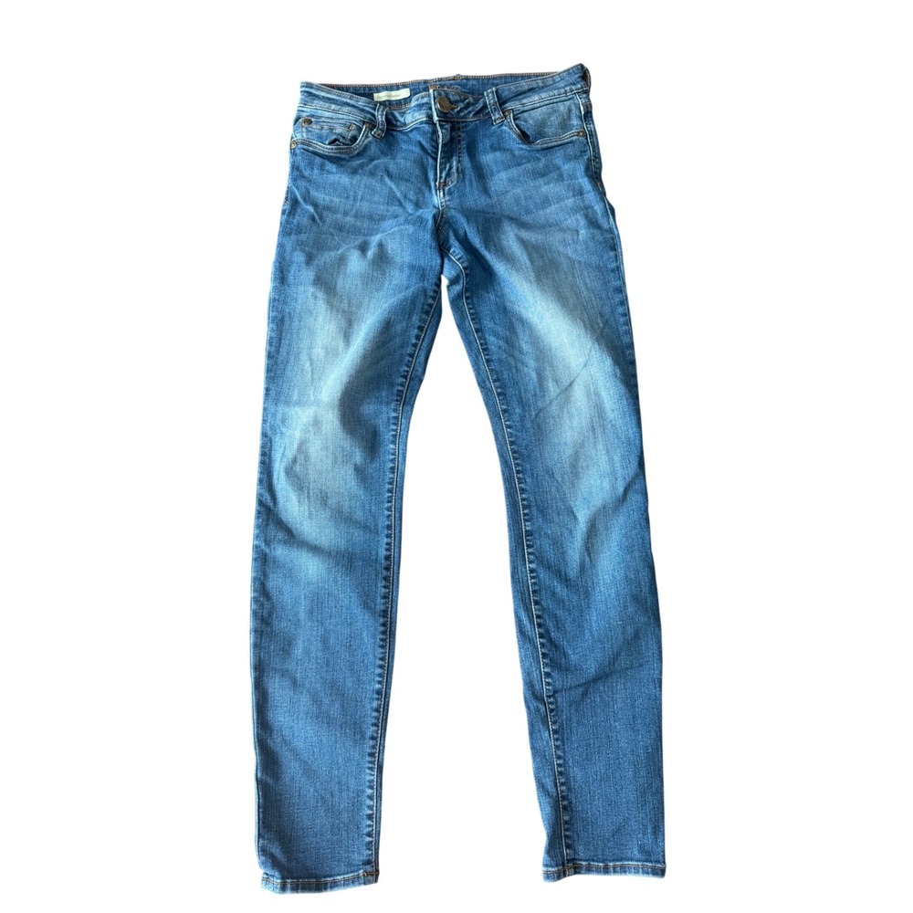 Kut from the Kloth Toothpick Skinny Jeans Medium Wash Blue Size 8 KP164MH3SF